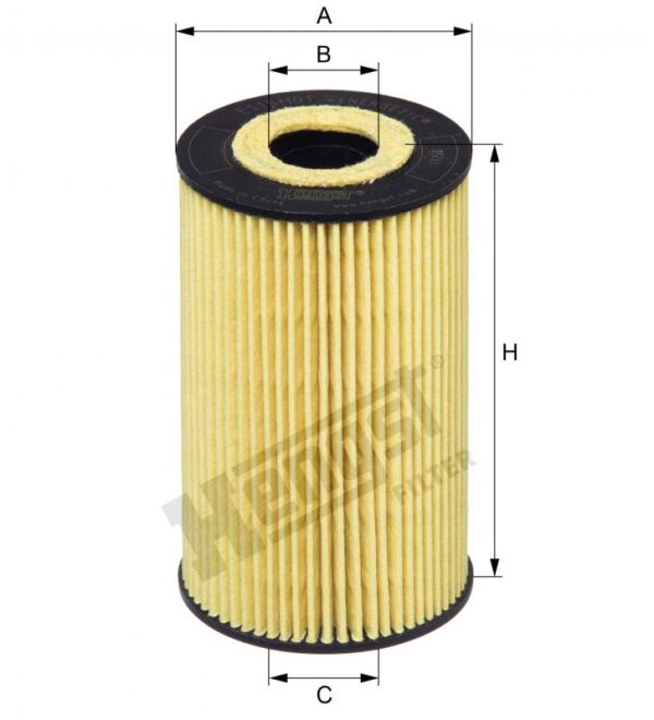 HENGST E115H01 D208 FILTER--OIL FILTER - Image 2
