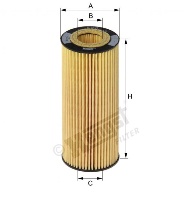 HENGST E32H D26 FILTER--OIL FILTER - Image 2