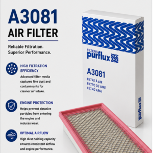 PURFLUX A3081 Filter, Air Filter
