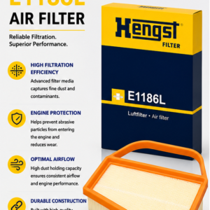HENGST E1186L Filter, Air Filter