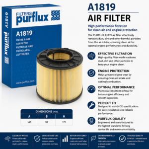 PURFLUX A1819 Filter, Air Filter