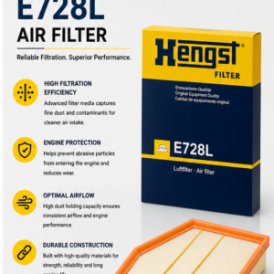 HENGST E728L Filter, Air Filter