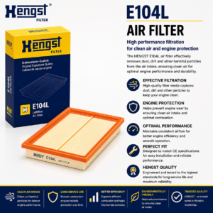 HENGST E104L Filter, Air Filter