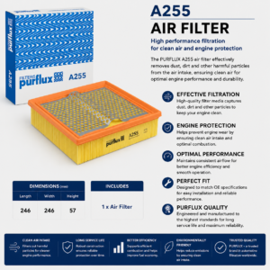 PURFLUX A255 Filter, Air Filter