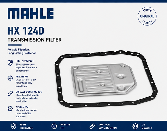 MAHLE HX 124D Filter,Transmission Filter