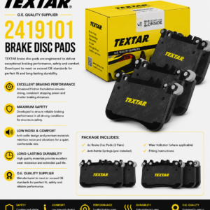 TEXTAR 2419101 Brakes, Brake Disk Pads