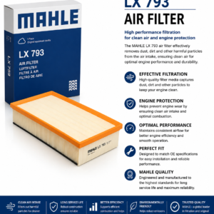 MAHLE LX 793 Filter, Air Filter