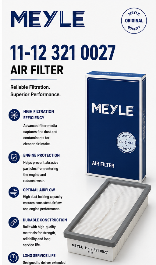 MEYLE 11-12 321 0027 Filter, Air Filter