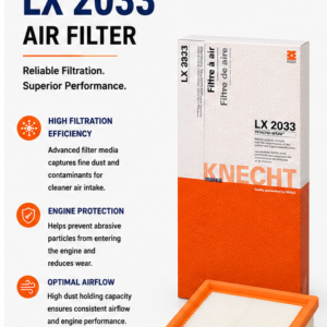 MAHLE LX 2033 Filter, Air Filter