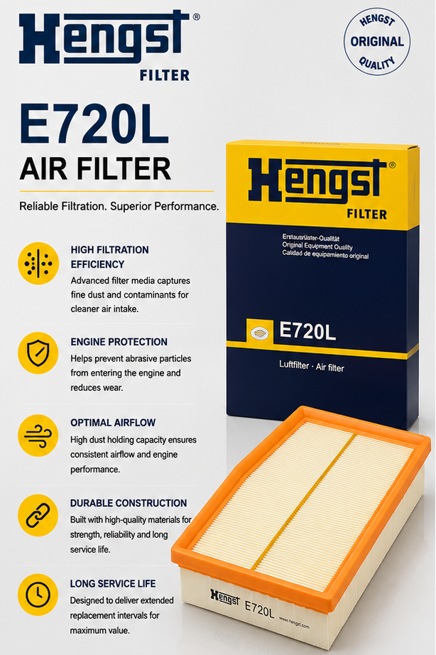 HENGST E720L Filter, Air Filter