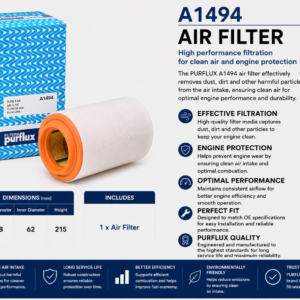 PURFLUX A1494 Filter, Air Filter