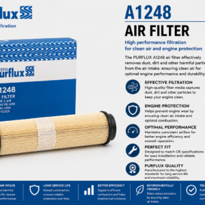PURFLUX A1248 Filter, Air Filter