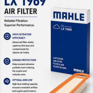 MAHLE LX 1969 Filter, Air Filter