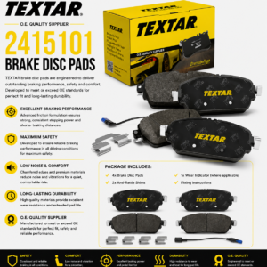 TEXTAR 2415101 Brakes, Brake Disk Pads