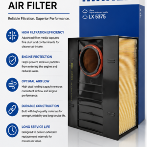 MAHLE LX 5375 Filter, Air Filter