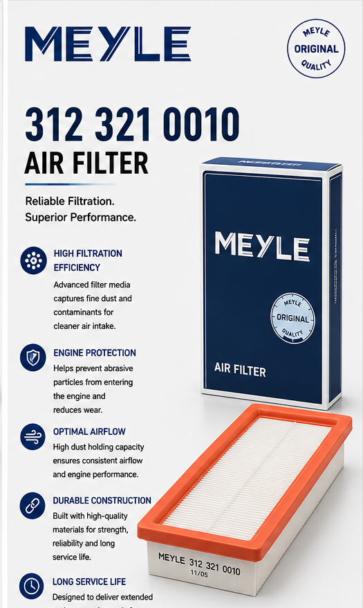 MEYLE 312 321 0010 Filter, Air Filter
