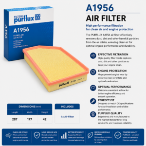PURFLUX A1956 Filter, Air Filter
