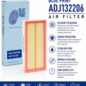 BLUE PRINT ADJ132206 Filter, Air Filter