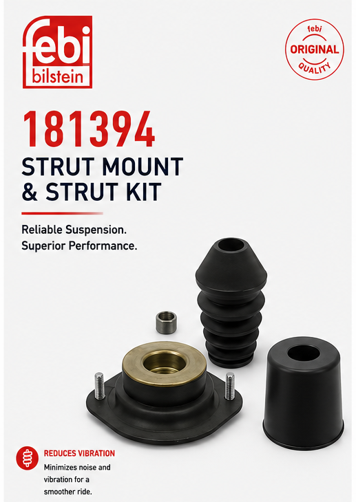 FEBI BILSTEIN 181394 Suspension & Steering ,strut mount and strut kit