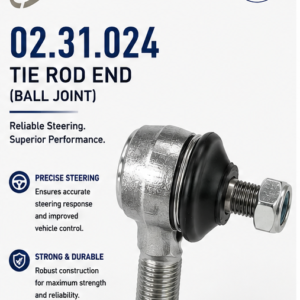TRUCKTEC 02.31.024 Suspension & Steering ,tie rod (ball joint)+rack end (end)