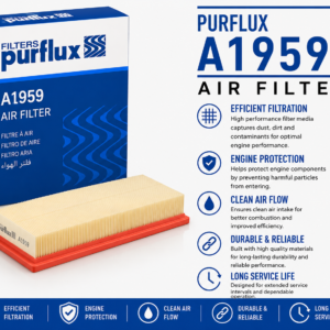 PURFLUX A1959 Filter, Air Filter
