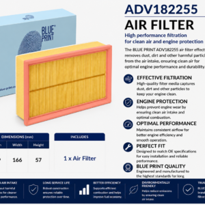 BLUE PRINT ADV182255 Filter, Air Filter
