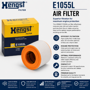 HENGST E1055L Filter, Air Filter
