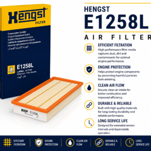 HENGST E1258L Filter, Air Filter