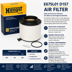 HENGST E675L01 D157 Filter, Air Filter