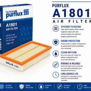 PURFLUX A1801 Filter, Air Filter