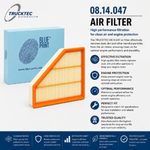TRUCKTEC 08.14.047 Filter, Air Filter