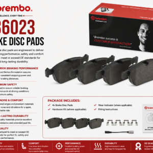 BREMBO P36023 Brakes, Brake Disk Pads