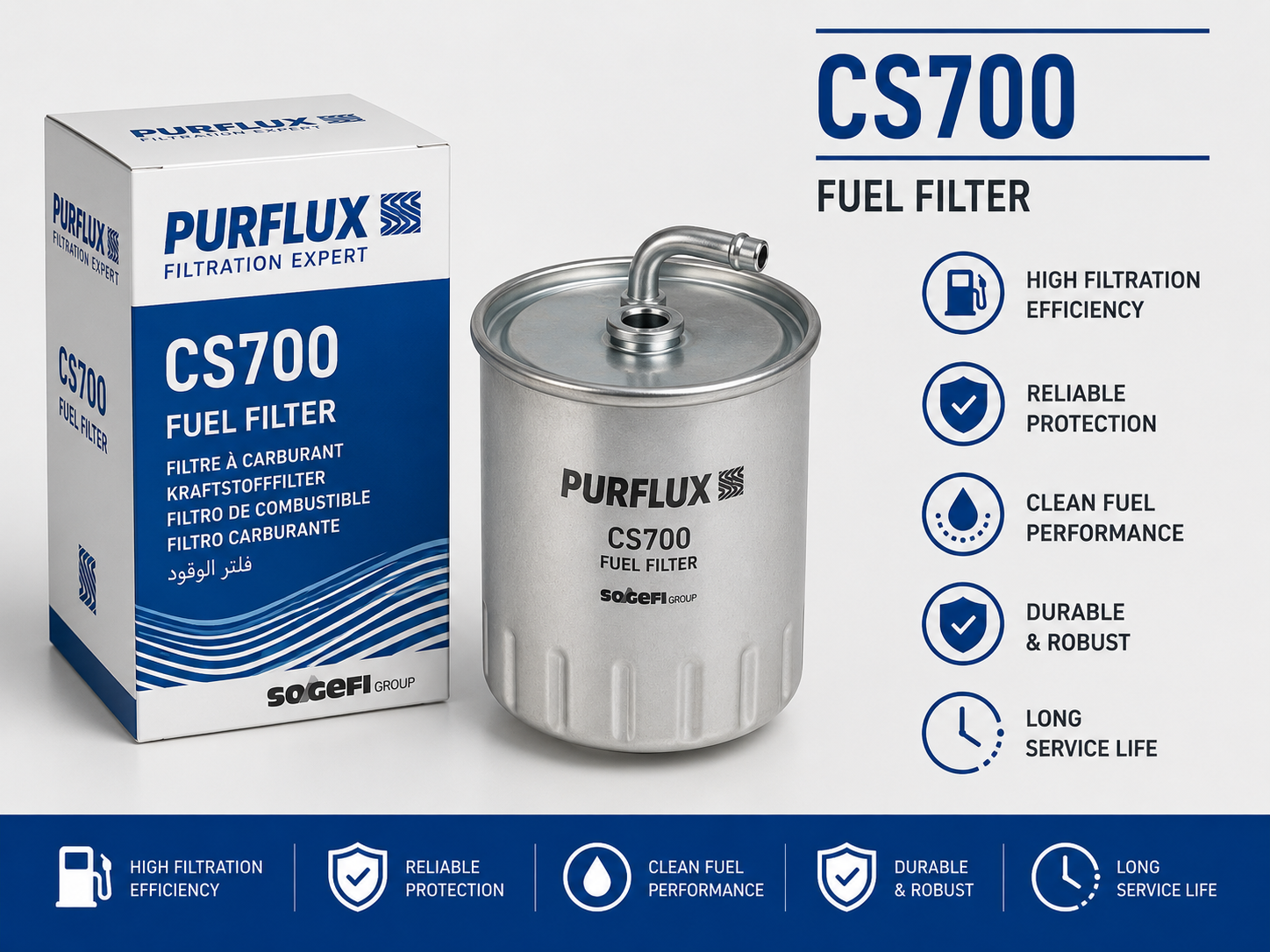 PURFLUX CS700 FILTER-- FUEL FILTER