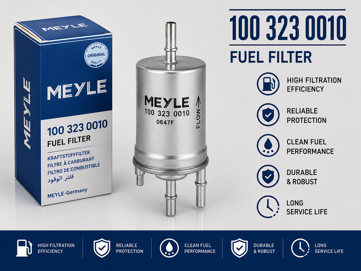 MEYLE 100 323 0010 FILTE-- FUEL FILTER
