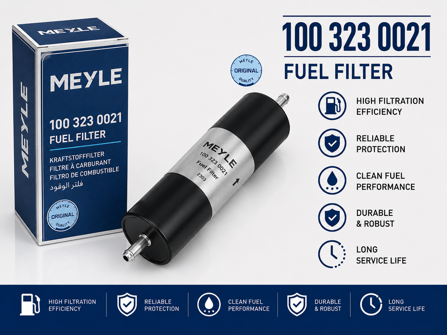 MEYLE 100 323 0021 FILTER--FUEL FILTER
