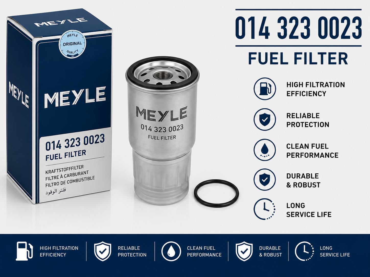 MEYLE 014 323 0023 FILTER--FUEL FILTER