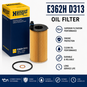 HENGST E362H D313 FILTER–OIL FILTER