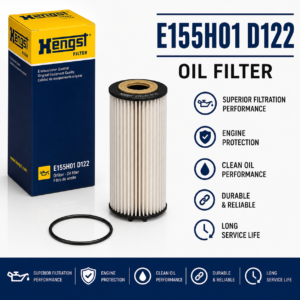 HENGST E155H01 D122 FILTER–OIL FILTE
