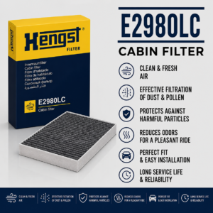 HENGST E2980LC FILTER– CABIN FILTER
