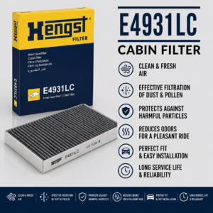 HENGST E4931LC FILTER– CABIN FILTER