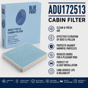 BLUE PRINT ADU172513 FILTER– CABIN FILTER