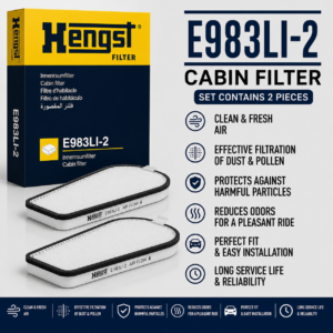 HENGST E983LI-2 FILTER– CABIN FILTER
