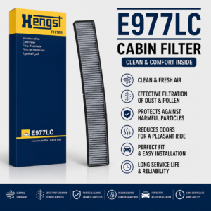 HENGST E977LC FILTER– CABIN FILTER