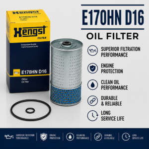 HENGST E170HN D16 FILTER–OIL FILTER