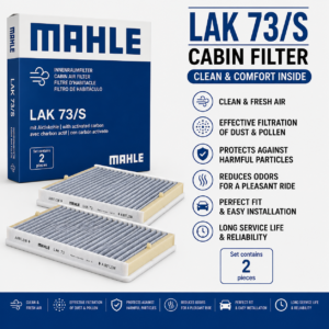 MAHLE LAK 73/S FILTER– CABIN FILTER