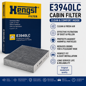 HENGST E3940LC FILTER– CABIN FILTER