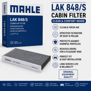 MAHLE LAK 848/S FILTER– CABIN FILTER