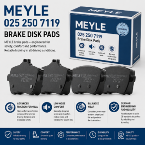 MEYLE 025 250 7119 Brakes, Brake Disk Pads