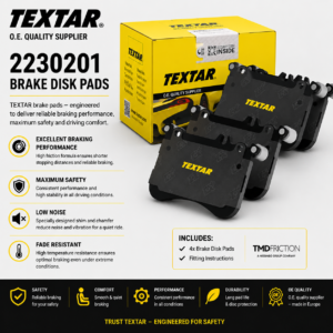 TEXTAR 2230201 Brakes, Brake Disk Pads