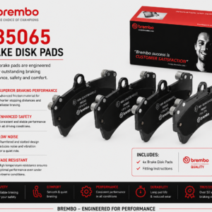 BREMBO P85065 Brakes, Brake Disk Pads